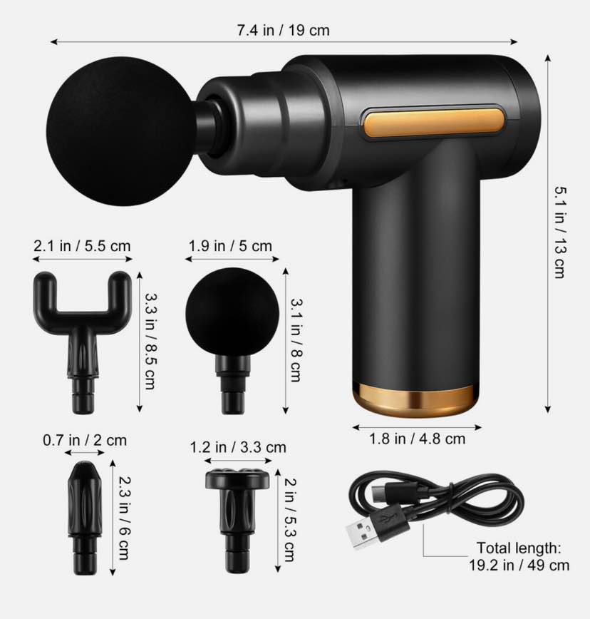 Mini Smart & Portable Massager | Deep Tissue Therapy Massager